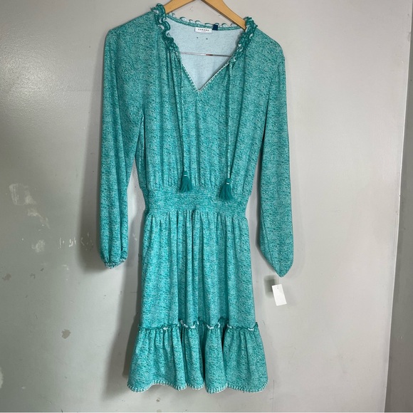 Cabana Life Buckhead Pebble Ruffle‎ Dress Size Large - Picture 2 of 6